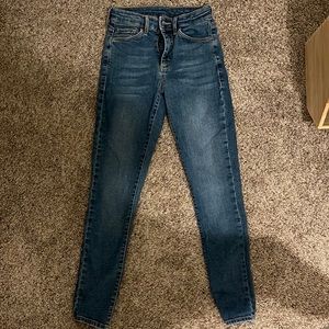 Topshop Moto Blue Jeans size 25
